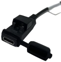 Biketec USB-C Ladebuchse 1.5 A Mit Klettbefestigung Oder Kabelbinder 70mm -Fahrradzubehör Biketec Bulls FIT 2.0 USB C Ladebuchse 1.5A mit Klettbefestigung Universal Lenker 70mm 501183 7649997237124b
