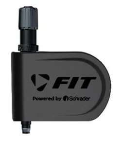 Biketec Reifendrucksensor FIT AV / Autoventil / Schrader 1 Stück Für Vorder- Oder Hinterrad