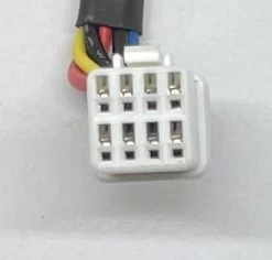 Biketec Ladeanschluss FIT 2.0 Für Rahmeneinbau Mit 110mm Kabel CF2.1 -Fahrradzubehör Biketec FIT2.0 Ladebuche mit 110mm Kabel CF2.1 500080 061 00178c