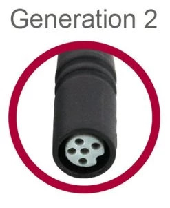 Brose Displaykabel Ab 2019 (mit Externer Wake-Leitung) Bloks Gen.2 M. Connect-C Anschl. Länge:1390mm -Fahrradzubehör Brose BMZ Kabelsatz Displayleitung HMI 14d 2019 Connect C mit Wake Leitung Bloks 2.Gen 39418 2b