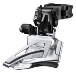 Shimano Deore FD-M6025-H Ab 2018 10x2-fach Downswing High-Clamp Frontpull 66-69° Schwarz