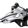 Shimano Deore FD-M6025-E Ab 2018 10x2-fach Topswing Direct-Mount E-Type Frontpull 66-69° Schwarz -Fahrradzubehör Shimano Umwerfer Deore 2018 Topwing 2 fach Direktmontage Tief I FDM6025E6