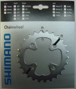 Shimano Deore 2005 4-Arm 26 Zähne T-Type IG Titan Y-1DS26300 Ausverkauft - Ersatz: Y-1LD26000