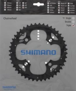 Shimano Deore Ab 2007 44 Zähne S-Type Für Schutzring Schwarz Y-1GX98060