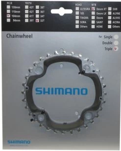 Shimano XT Ab 2011-2013 4-Arm 10-fach 32 Zähne AE-Type Stahl / Verbundwerkstoff Si.-schw. Y-1LW98020