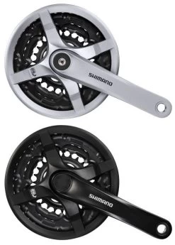 Shimano Tourney TY-501 28-38-48 Zähne FC-TY501 7/8-fach